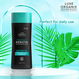 Luxe Organix Premium Keratin Castor Oil Shampoo 210ml