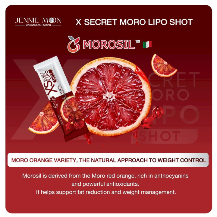 Jennie Moon X Secret Moro Lipo Shot