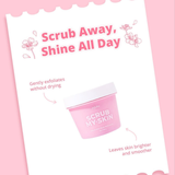 Jejuby Sakura Milk Mask with Scrub