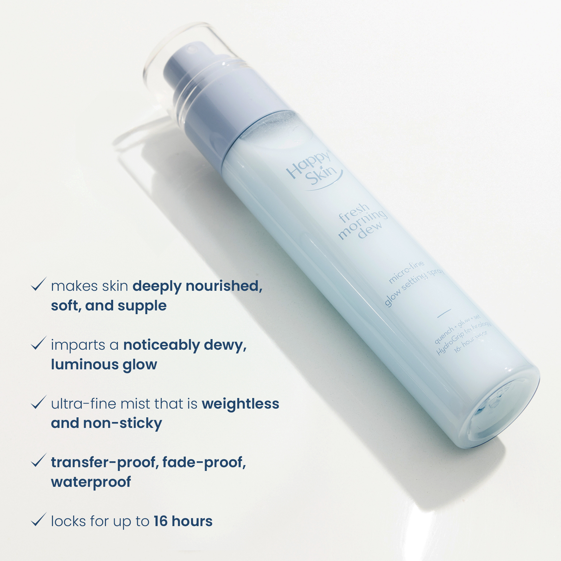 Happy Skin Fresh Morning Dew Micro-fine Glow Setting Spray