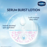 Vaseline Gluta Hya Serum Burst Lotion Dewy Radiance 330ml