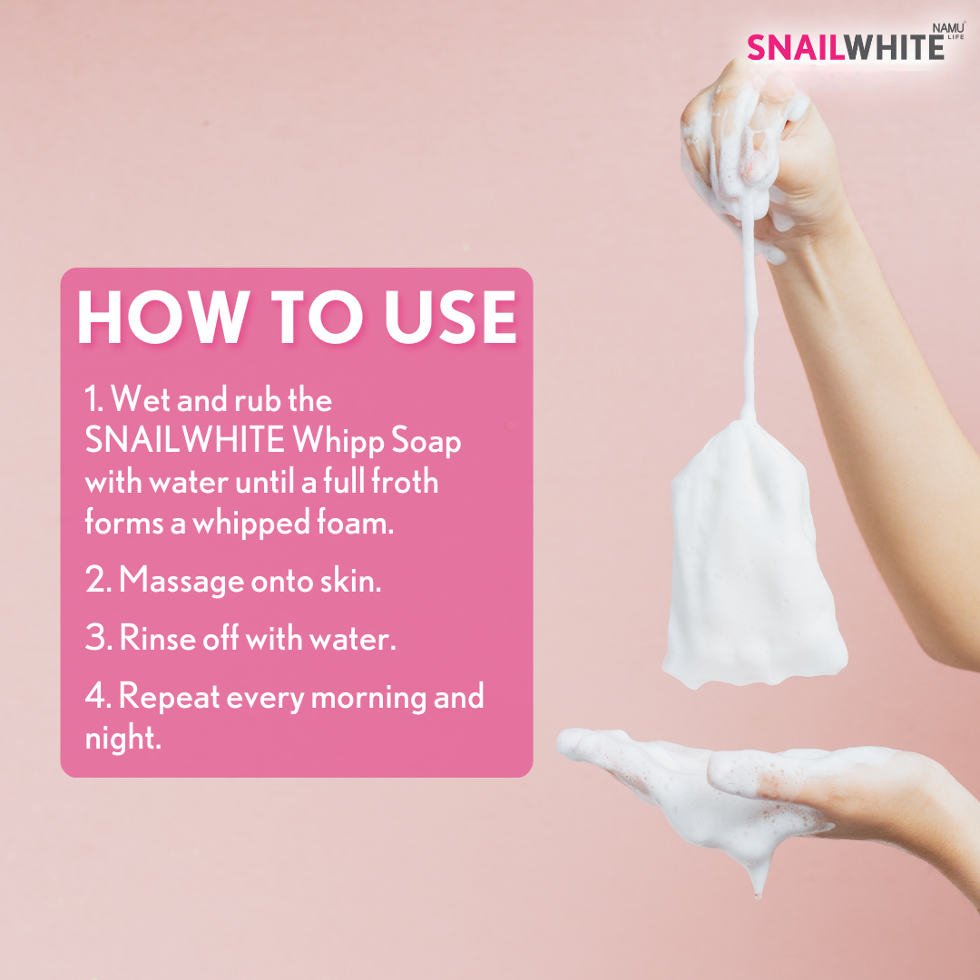 SnailWhite Whipp Soap 100g