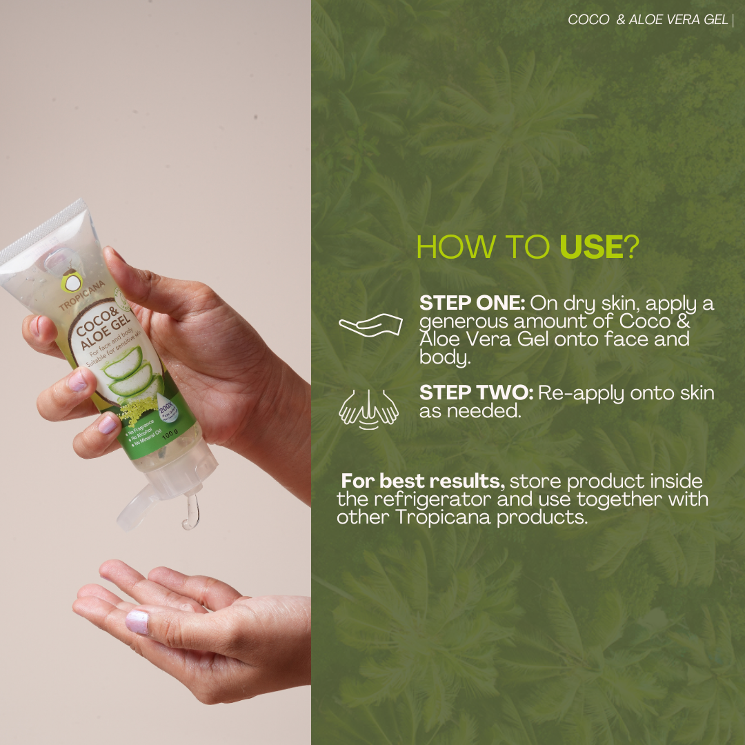 Tropicana Virgin Coconut Oil Coco & Aloe Gel 100g