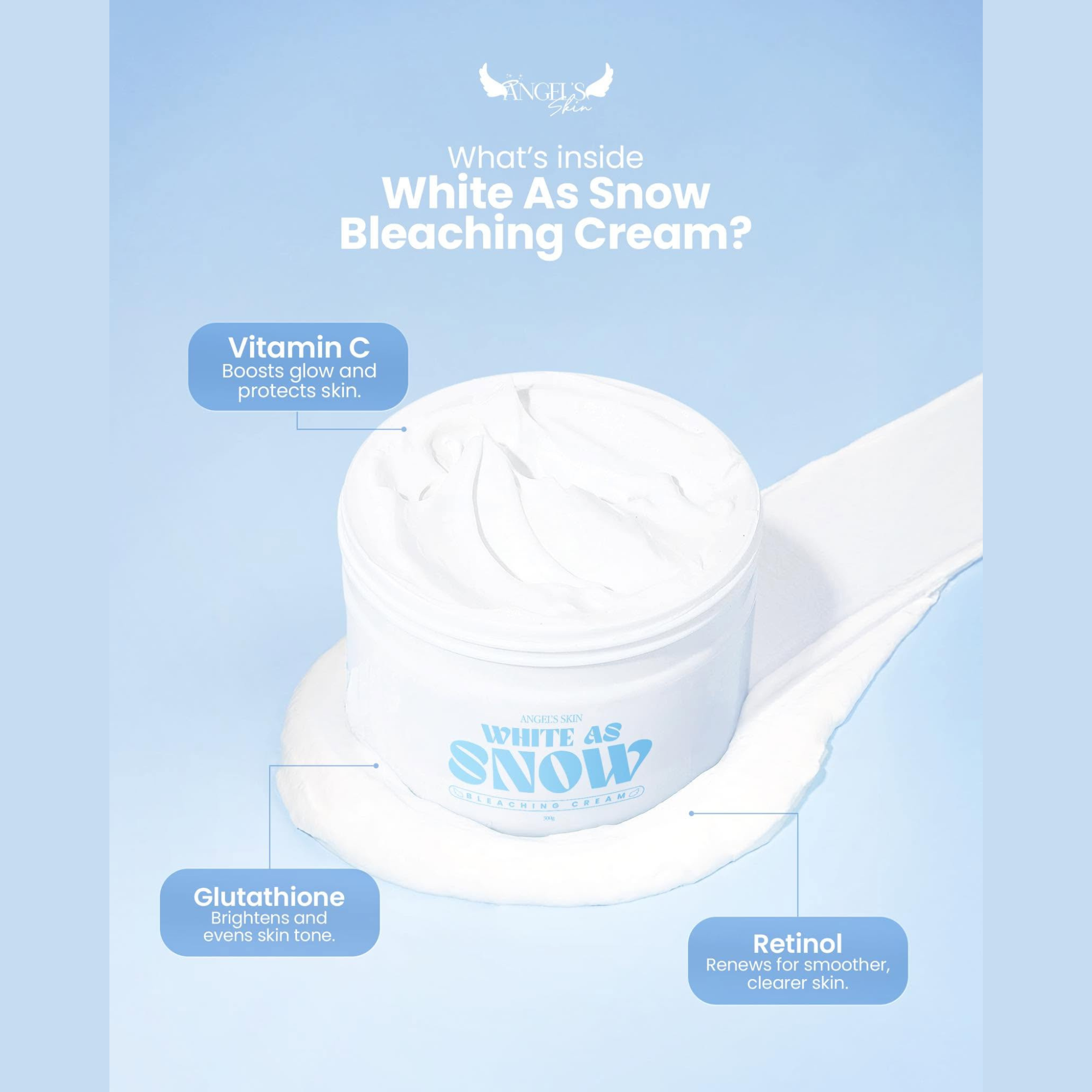 Angel's Skin White As Snow Bleaching Cream