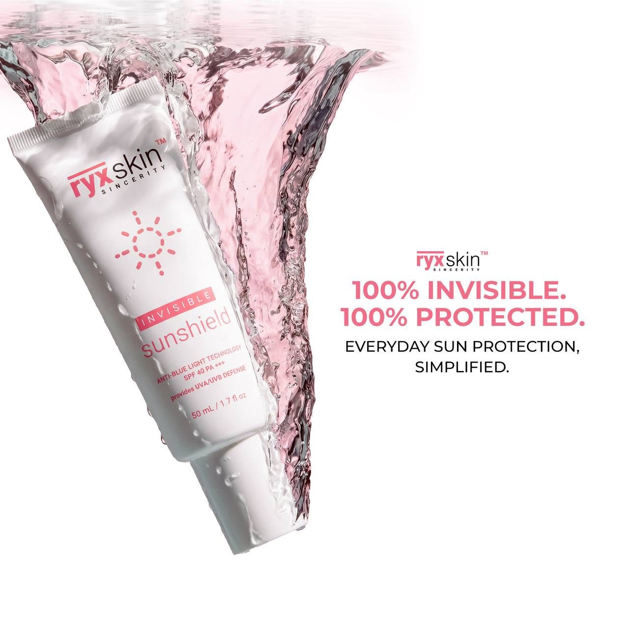 RyxSkin Sincerity Invisible Sunshield SPF40 PA+++