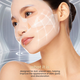Luxe Organix Bio Niacinamide TXA Boost Dark Spot Correcting System Serum Treatment Hydrogel Mask