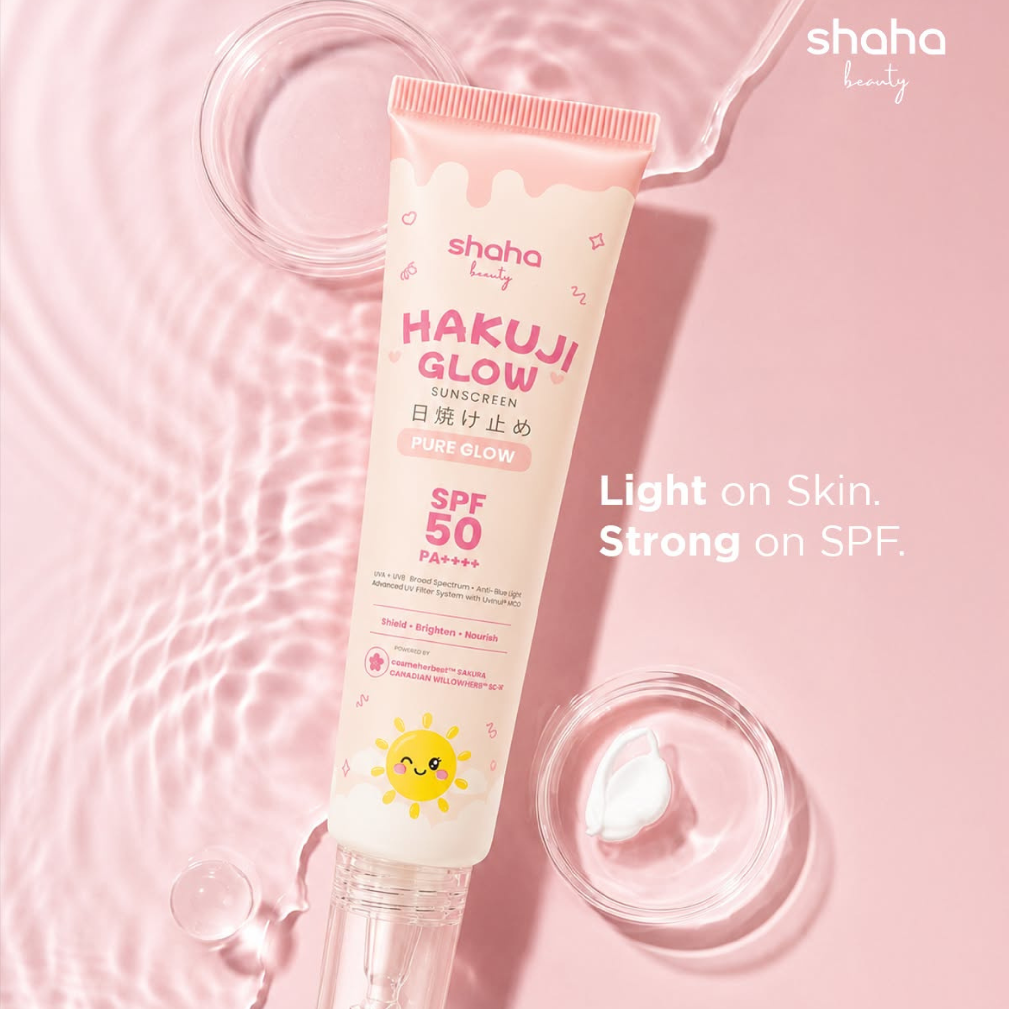 Shaha Beauty Hakuji Glow Sunscreen