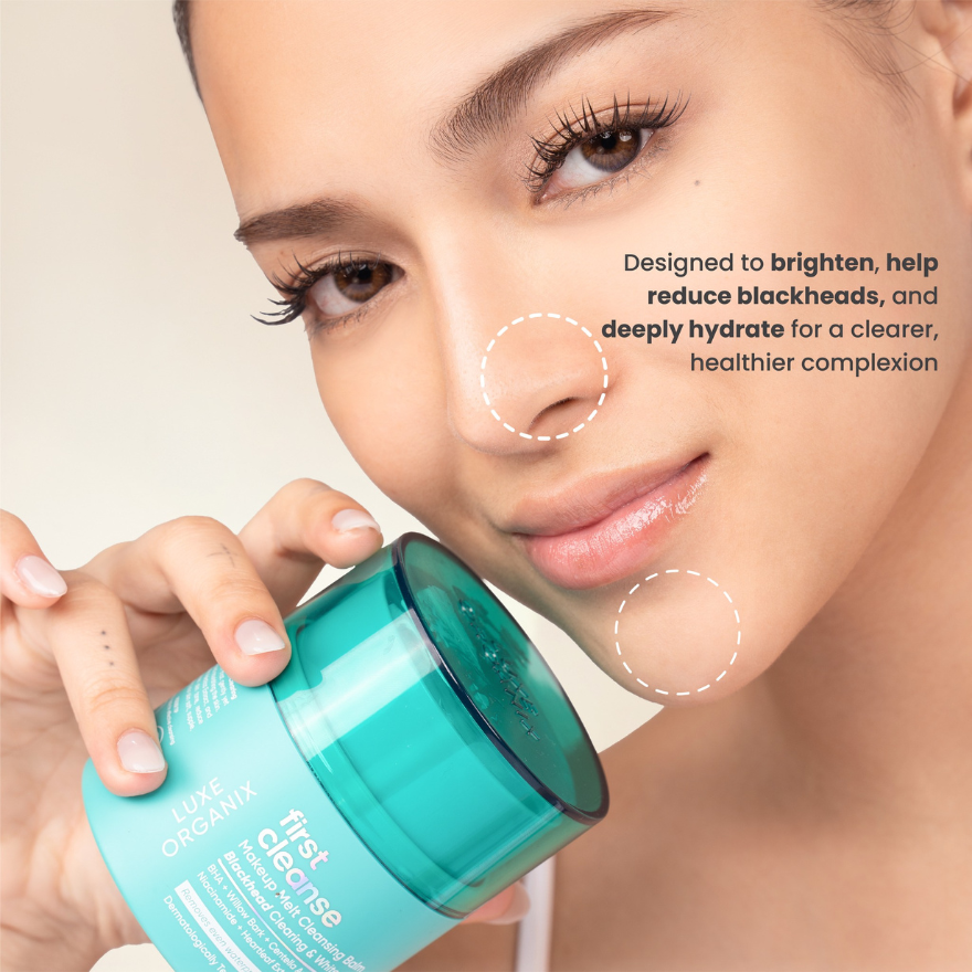 Luxe Organix First Cleanse Blackhead Clearing & Whitening Cleansing Balm