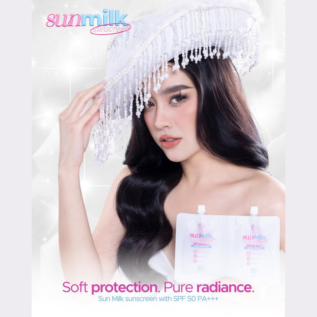 Sereese Beauty Sun Milk Sunscreen SPF50 PA+++ Broad Spectrum