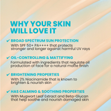 Luxe Organix High Protection Cloud Matte Soft Blurring Mineral Serum Sunscreen SPF50+ PA++++
