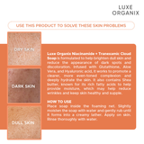Luxe Organix Niacinamide + Tranexamic Cloud Soap