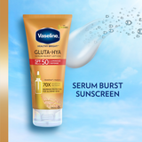 Vaseline Gluta-Hya Serum Burst Lotion SPF 50 PA+++ 260ml
