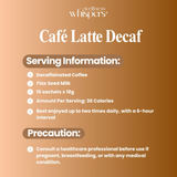 Wellness Whispers Café Latte Decaf