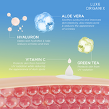Luxe Organix 6 in 1 Maxshield Active Ultra Sheer Face and Body Sunscreen 100ml