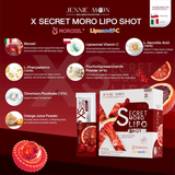 Jennie Moon X Secret Moro Lipo Shot