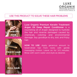 Luxe Organix Premium Keratin Treatment Argan Oil 250ml