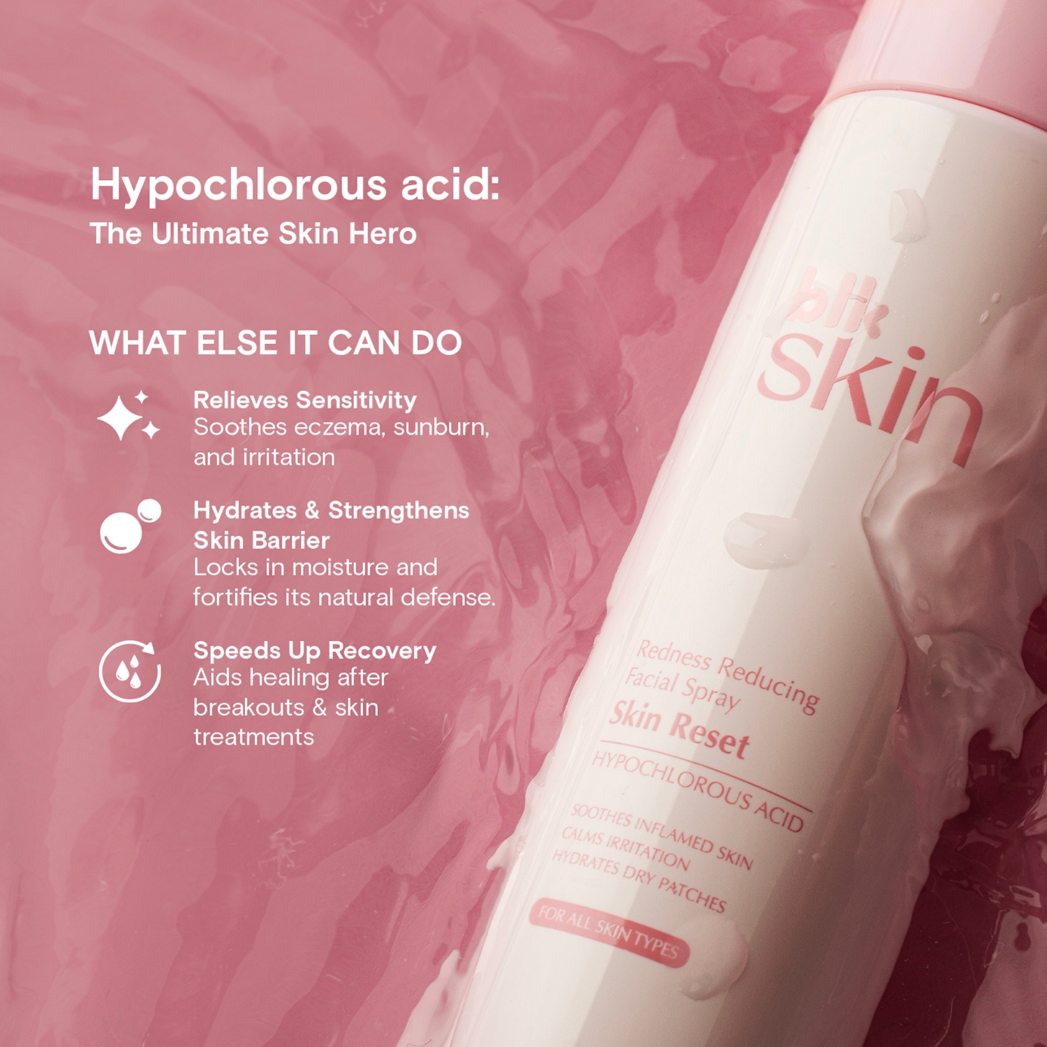 BLK Cosmetics Skin Brightening & Soothing Skin Reset