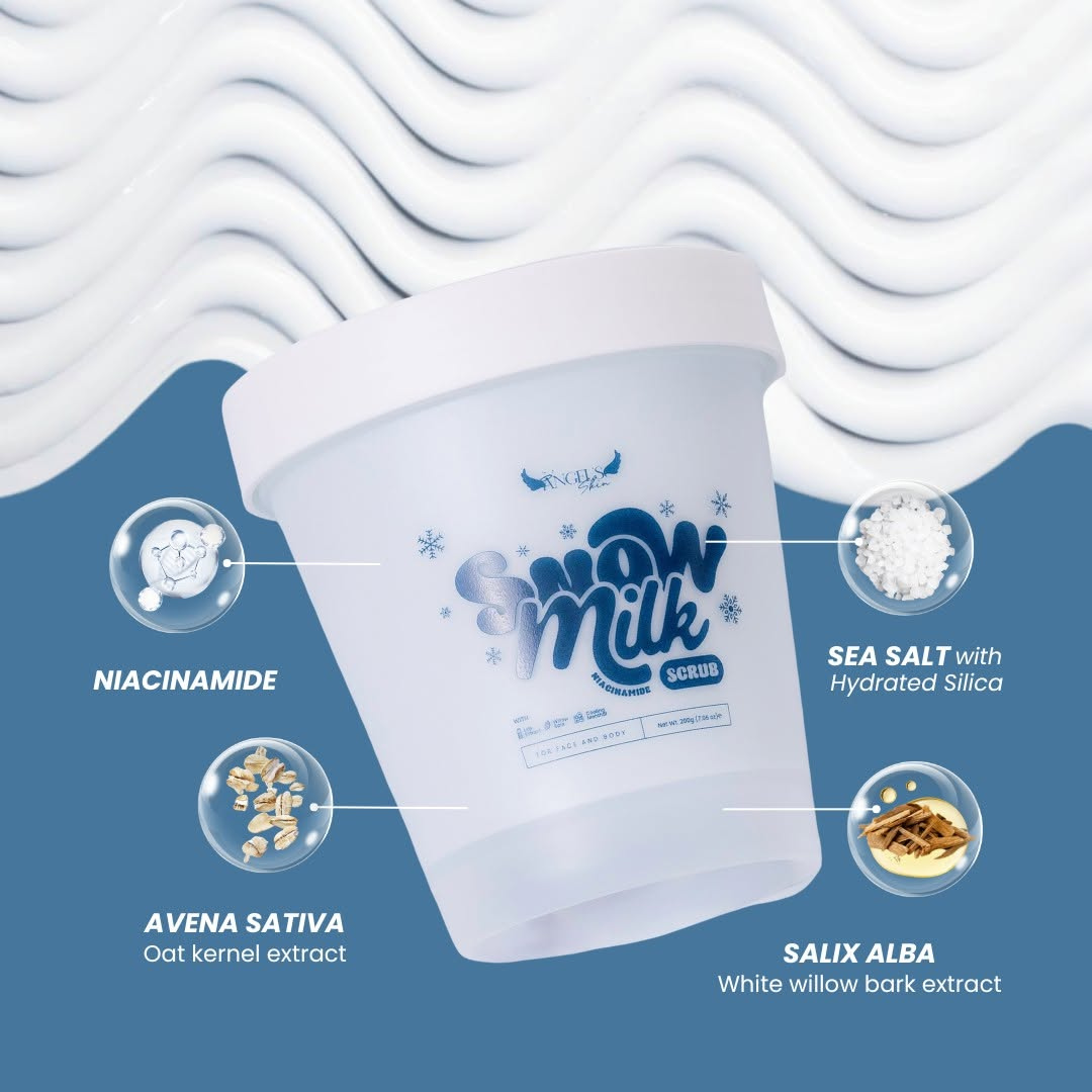 Angel's Skin Snow Milk Scrub
