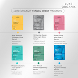 Luxe Organix Age Reverse Collagen Glow Serum Boost Sheet Mask 25ml