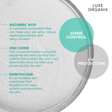 Luxe Organix 24H Zero Sebum Instant Pore Blurring Matte Powder SPF 50 Translucent 15g