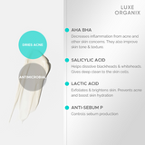 Luxe Organix Miracle Solutions AHA/BHA Corrector Light 20g