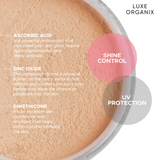 Luxe Organix 24H Zero Sebum Instant Pore Blurring Matte Powder SPF 50 Natural 15g
