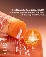 Luxe Organix Niacinamide + Tranexamic Acid Youthful Glow Whitening Serum Lotion SPF 50 PA++++ 200ml