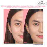 Luxe Organix 24H Zero Sebum Instant Pore Blurring Matte Powder SPF 50 Natural 15g