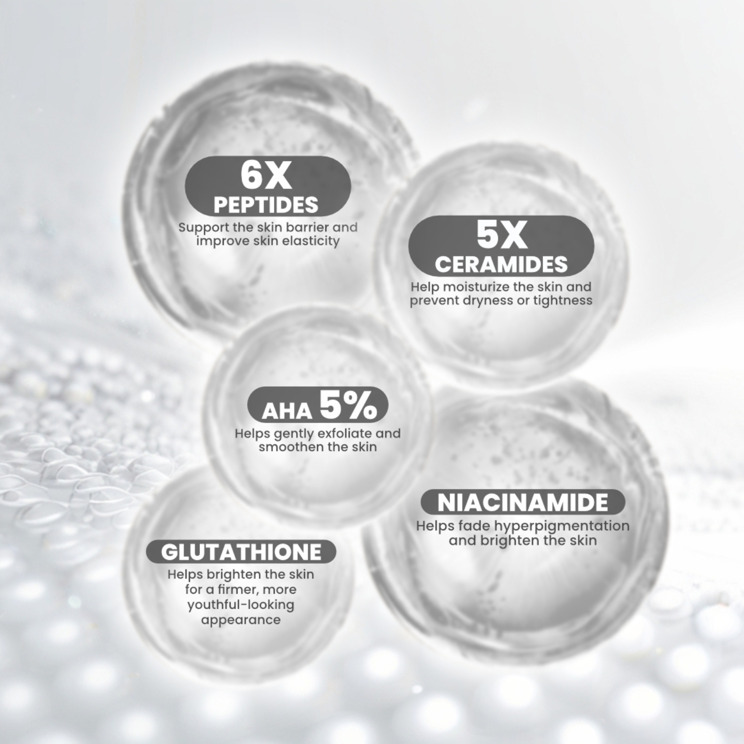 Luxe Organix Zero Dark Marks & Textured Skin Whitening Multi-Acid Serum Deodorant For Sensitive