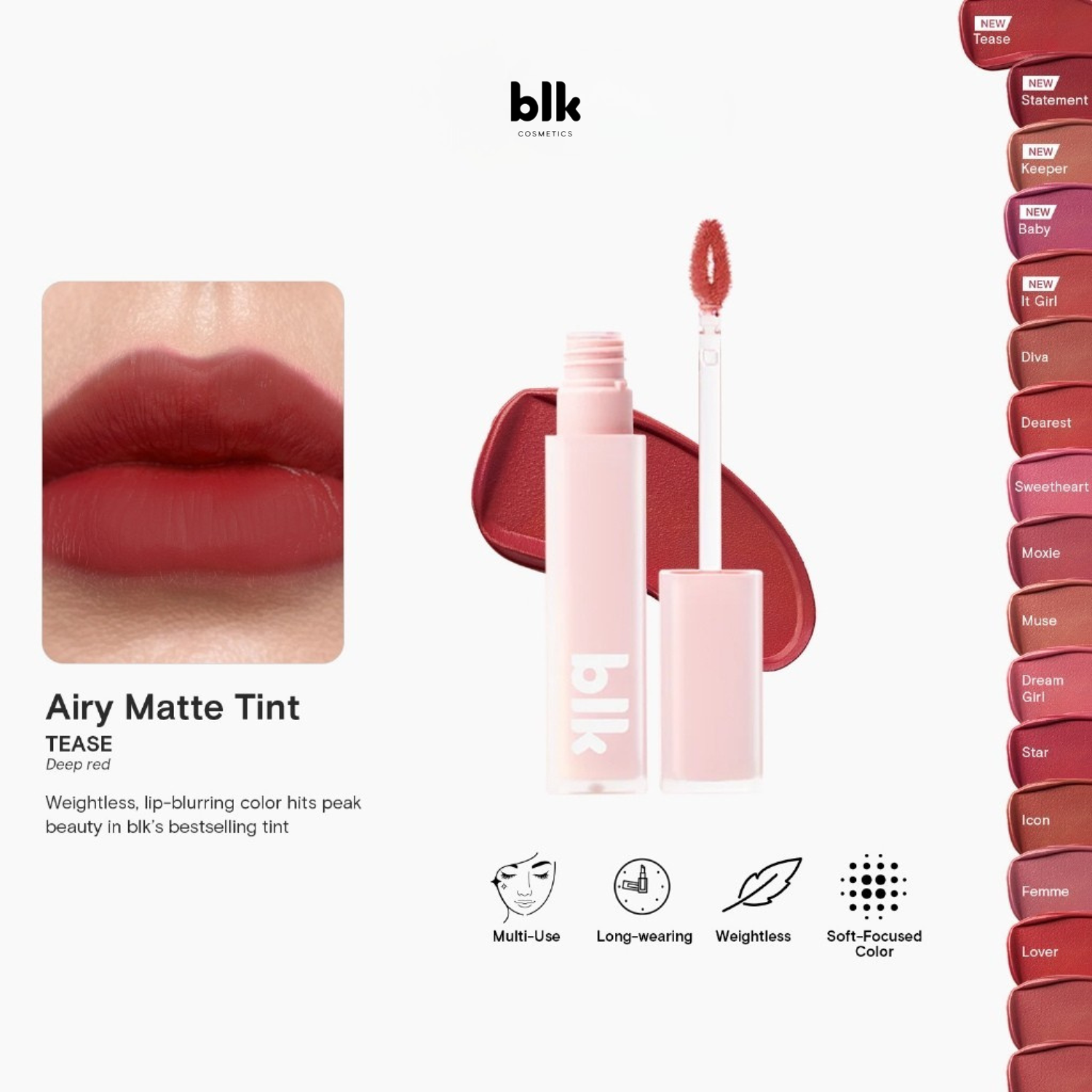 BLK Cosmetics Daydream Airy Matte Tint