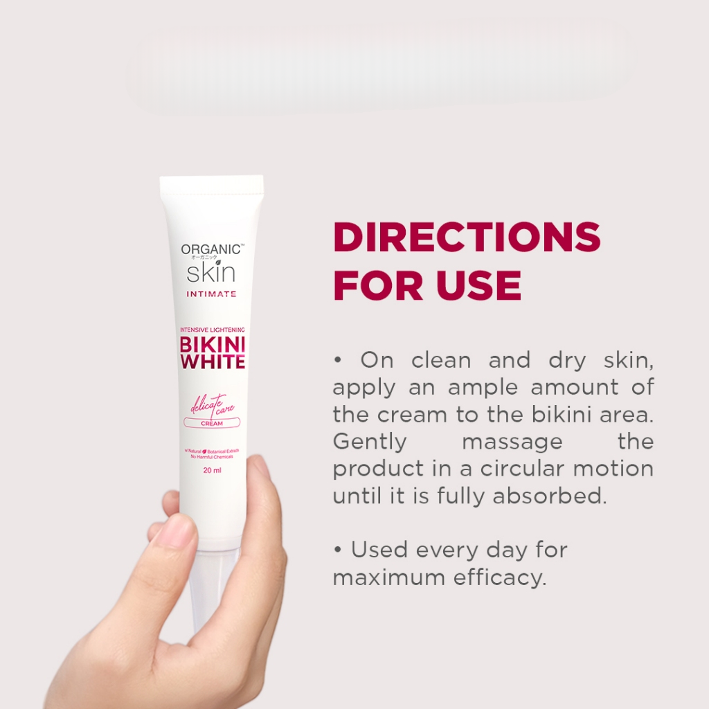 Organic Skin Japan Bikini Whitening Cream 30ml