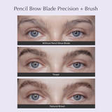 BLK Cosmetics Daydream Pencil Brow Blade Precision + Brush