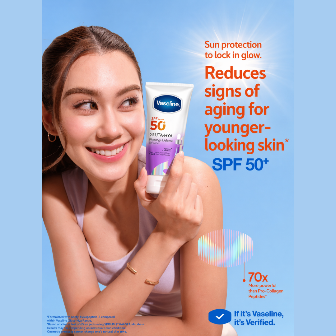 Vaseline Gluta-Hya Photoage Defense UV Serum SPF50+ PA++++
