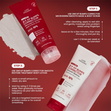 Luxe Organix DermaPRO 2in1 KP Bumps Corrector Microderm Smooth Mask & Body Scrub