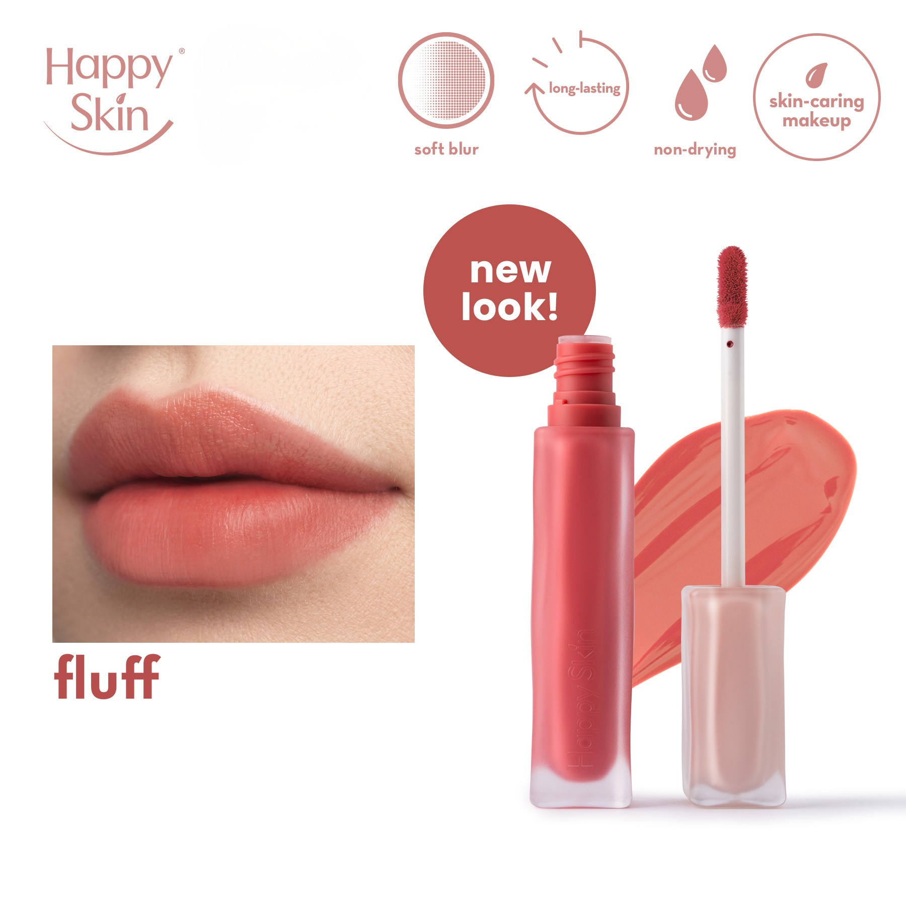 Happy Skin Lip Mallow Plush Matte Lip Tint