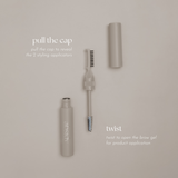 Absidy Beauty Sculpt & Hold Multi-Peptide Laminating 3in1 Brow Gel in Clear