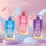 Luxe Organix iacinamide + Arbutin Healthy Light Whitening Serum Perfume Infused Body Wash 1000g