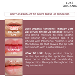 Luxe Organix Panthenol Therapy 24H Lip Serum Tinted Lip Essence 10g