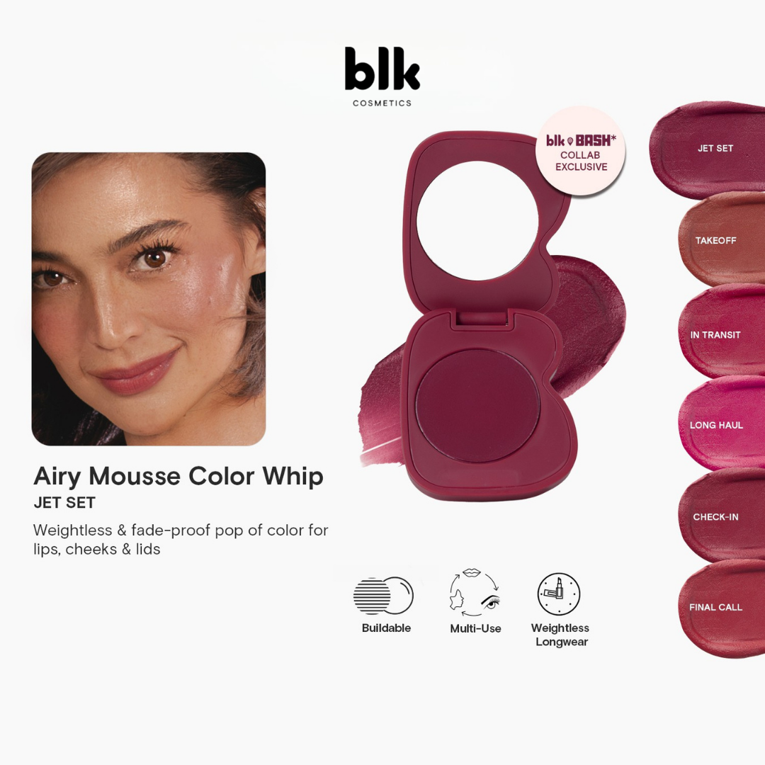 BLK Cosmetics Travels Air Mousse Color Whip