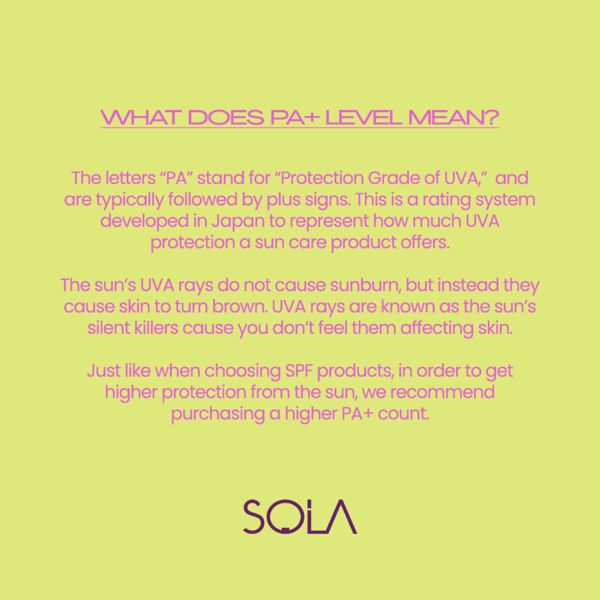 Sola Beauty Daily Screen SPF 50+ PA++++ 30ml