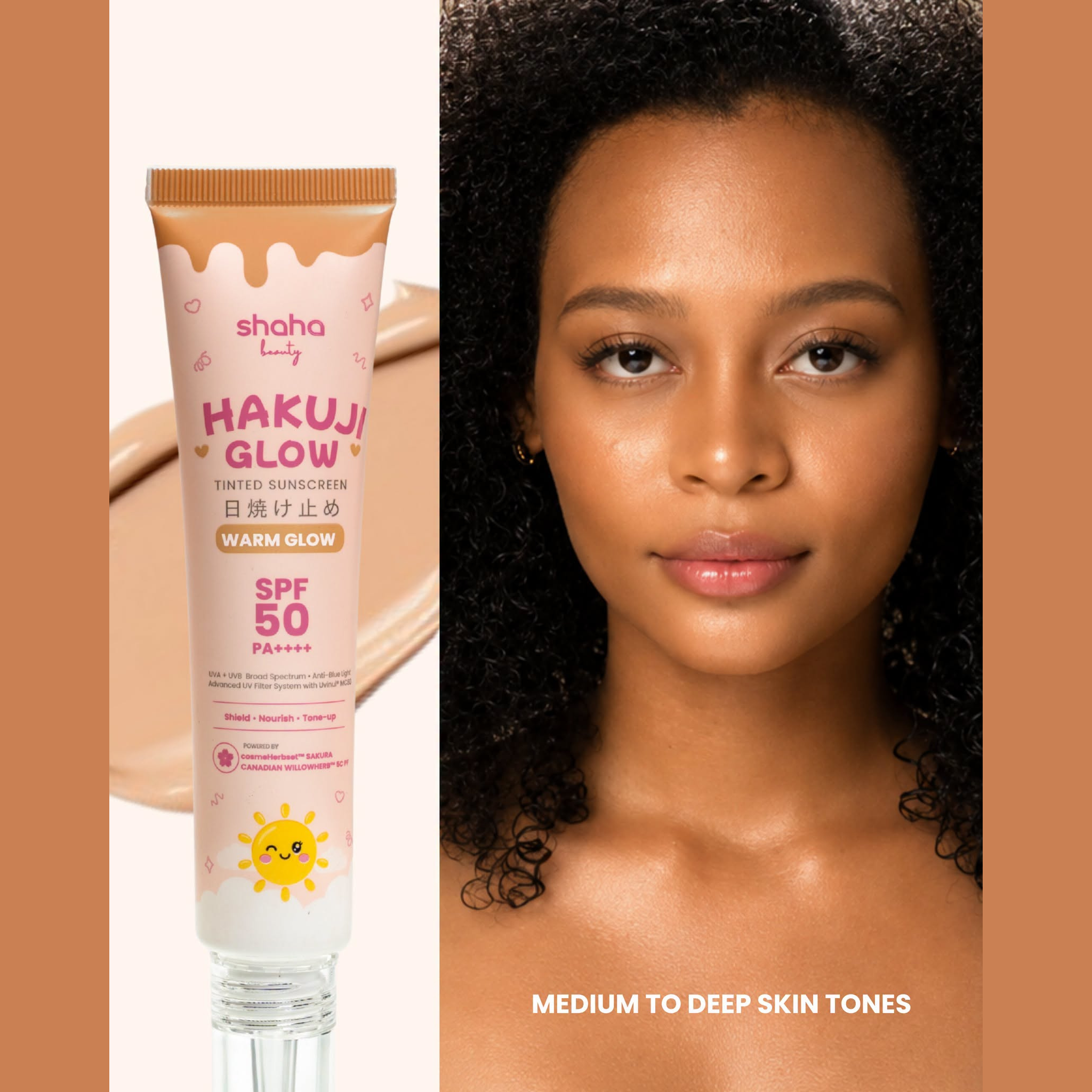 Shaha Beauty Hakuji Glow Sunscreen