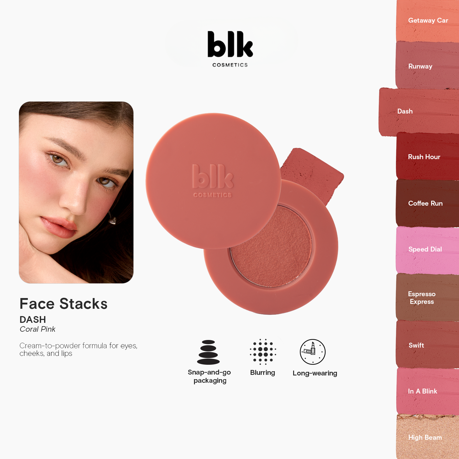 BLK Cosmetics Face Stacks