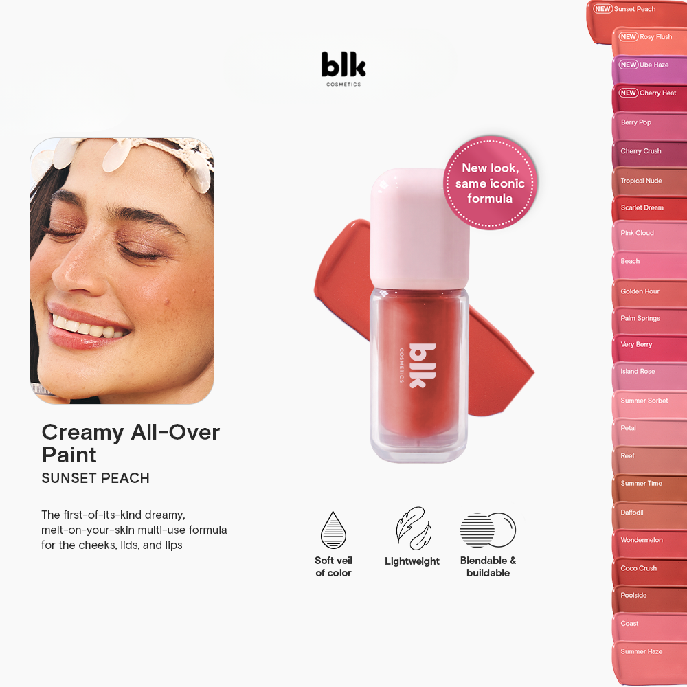 BLK Cosmetics Creamy All-Over Paint (New Shades)