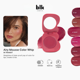 BLK Cosmetics Travels Air Mousse Color Whip