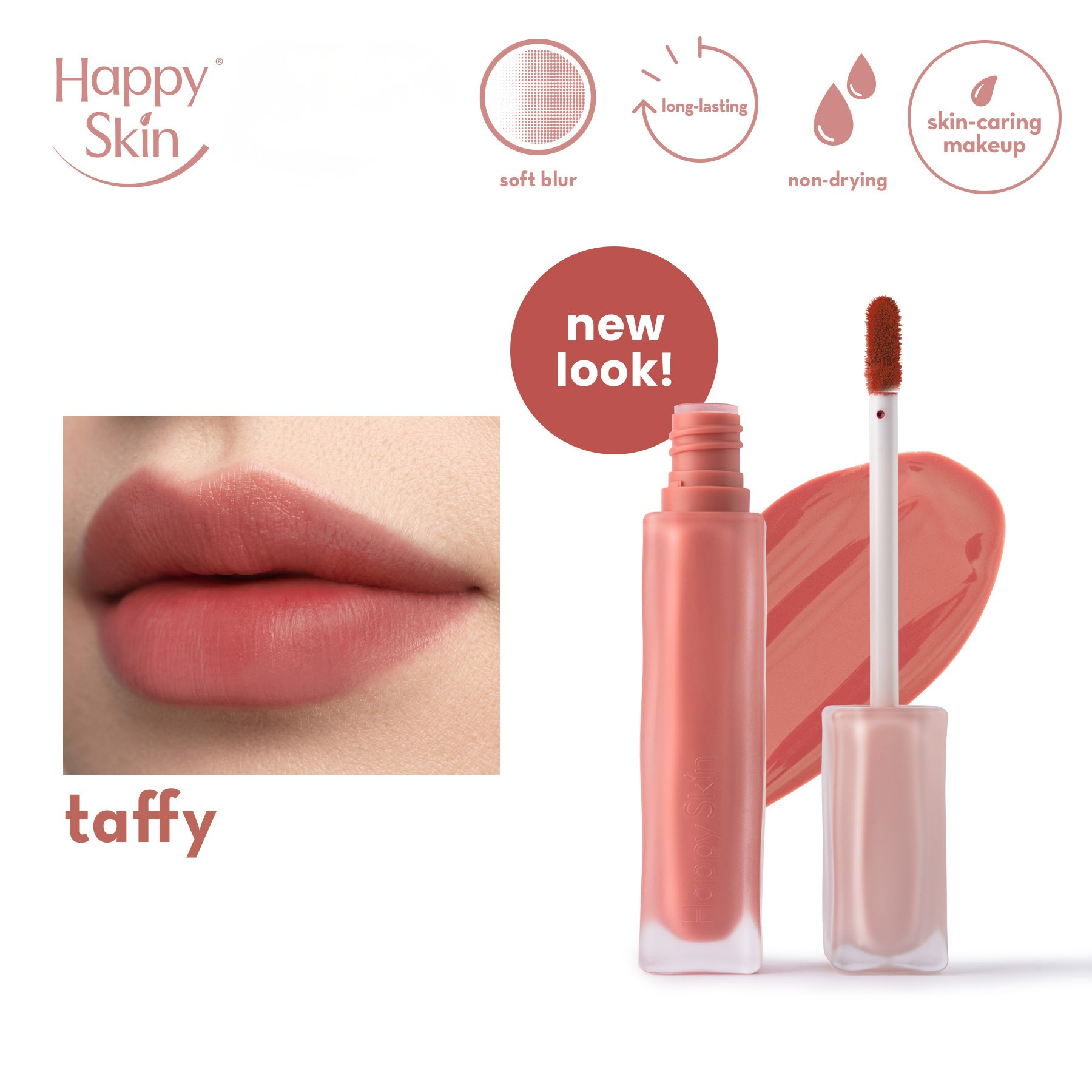 Happy Skin Lip Mallow Plush Matte Lip Tint