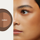 Sunnies Face Healthy Touch Bronzer Duo [Two-Tone Powder Bronzer]