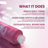 Luxe Organix DermaPRO TXA Melasma Clear 6.0 Complexion Bright Exfoliating Toner
