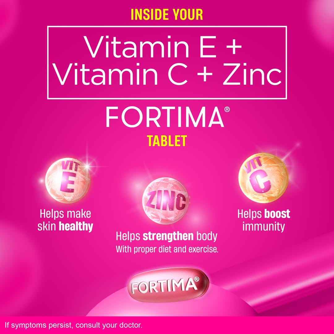 Fortima (Vitamin E + Vitamin C + Zinc)